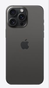 Apple Iphone 15 Pro Max Black Titanium 167x300
